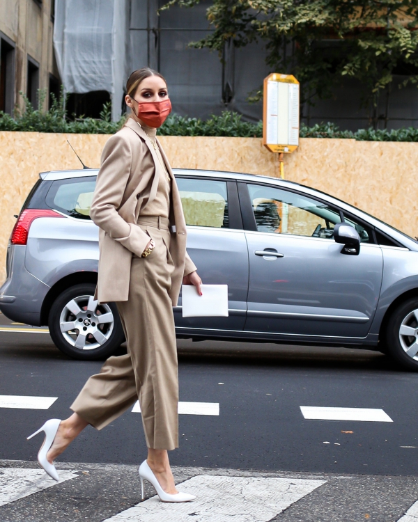 Olivia Palermo in Boss - #MFW2020
