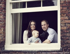 Kate, William and George