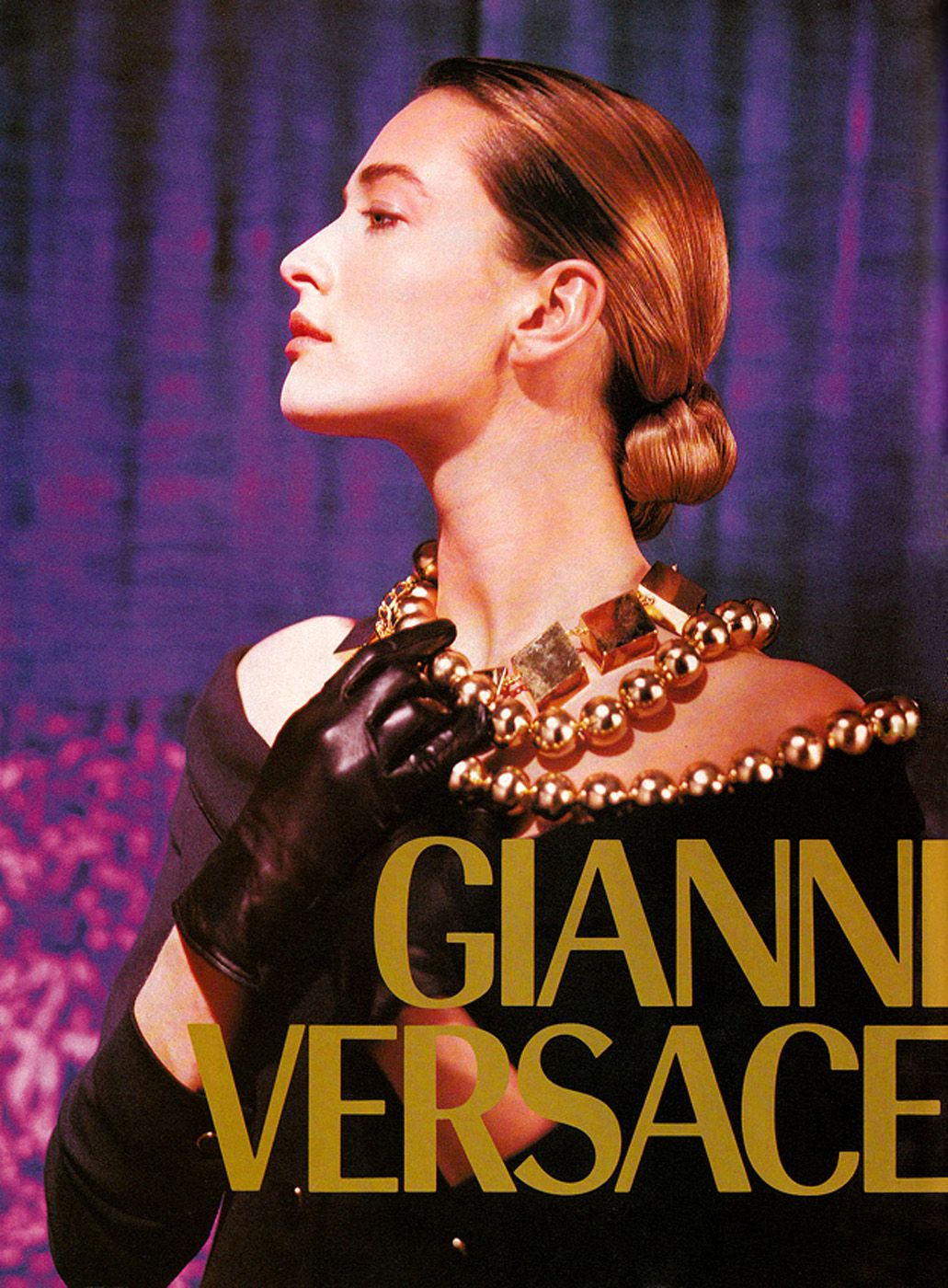 Tatania Patitz Versace The fashion lover Emanuela Formoso