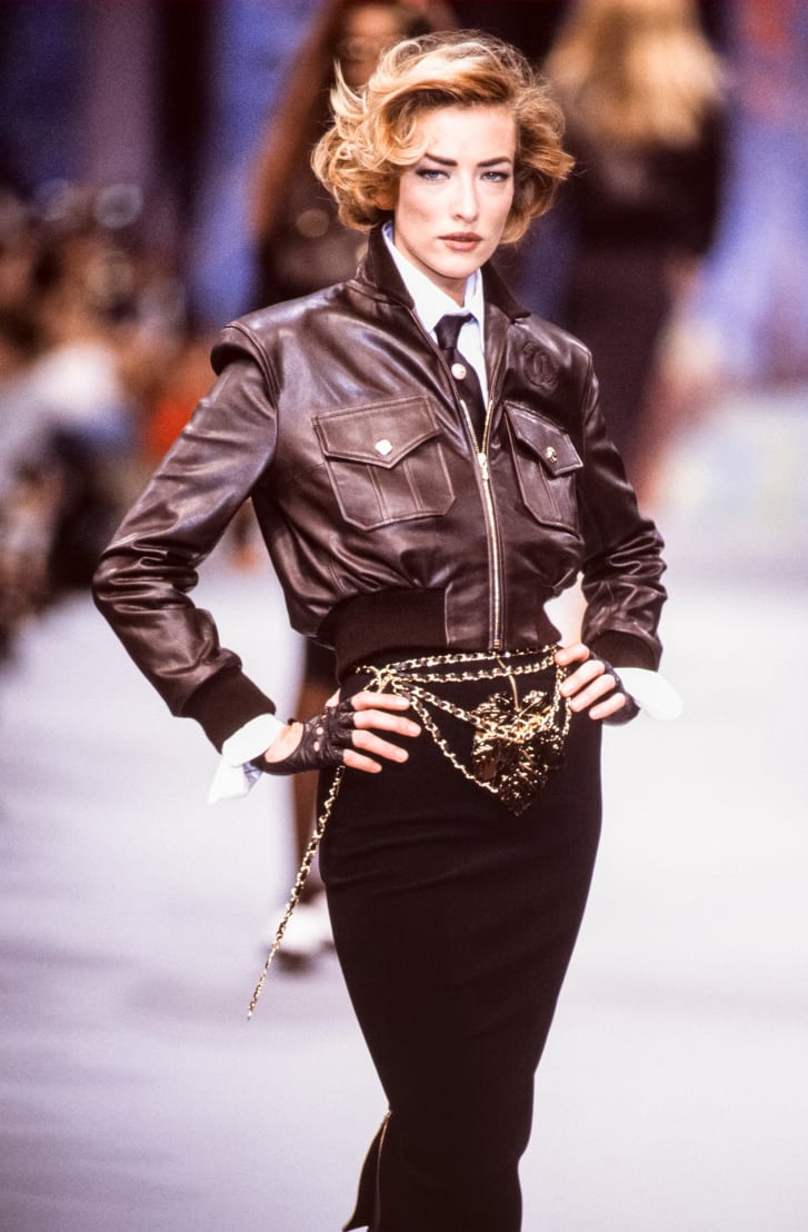 Tatiana patitz The fashion lover Emanuela formosoChanel Ready to Wear SpringSummer 1991 1992